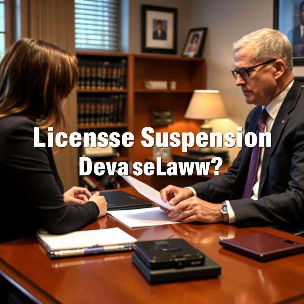 License Suspension Defense Lawyer Fredericksburg