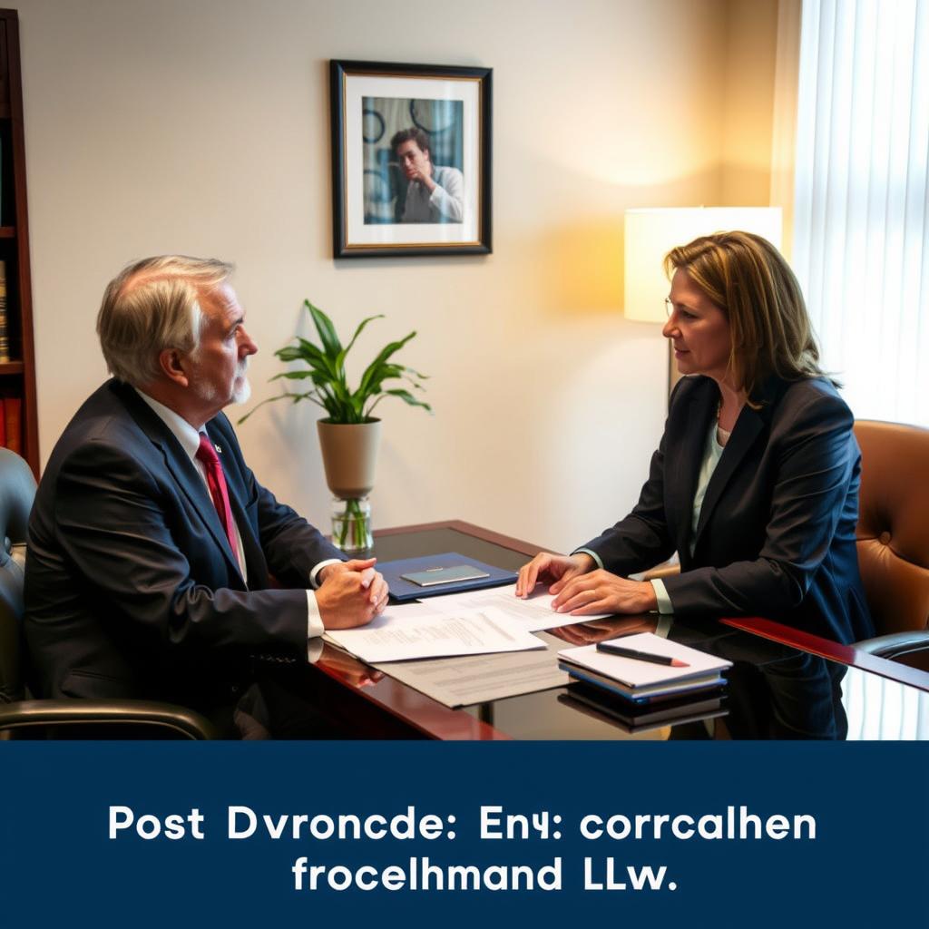 Post Divorce Enforcement Lawyer Fairfax County, VA